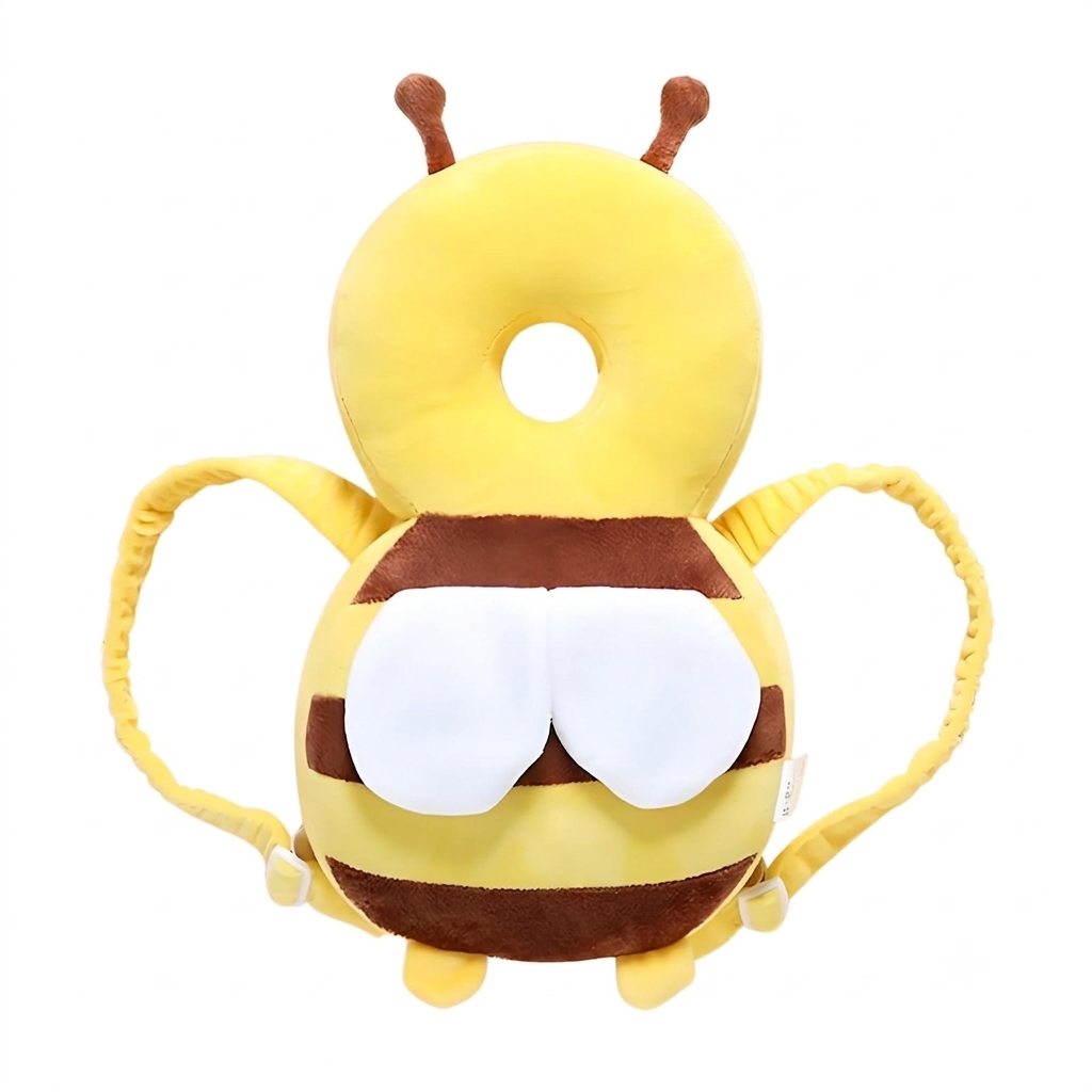 Baby-Kopfschutzkissen mit niedlichem Bienenmotiv